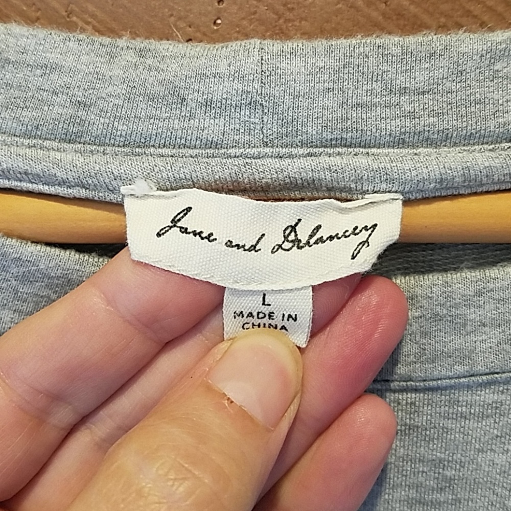 Grey LS Top - Picture 3 of 5